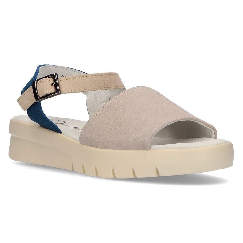 Sandali in pelle Filippo DS2021/21 Gr grigio
