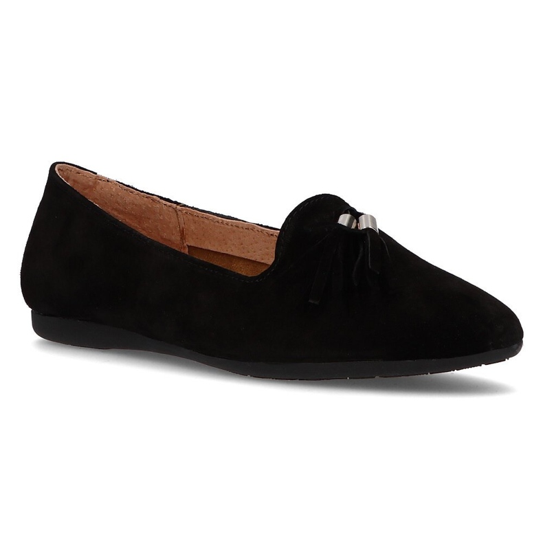 Signori in pelle Filippo DP2025/21 Bk nero
