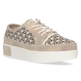 Scarpe in pelle FILIPPO DP2026/21 Go d'oro