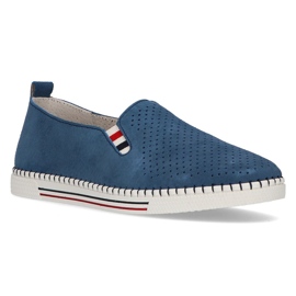 Scarpe in pelle FILIPPO DP1272/21 Bl blu