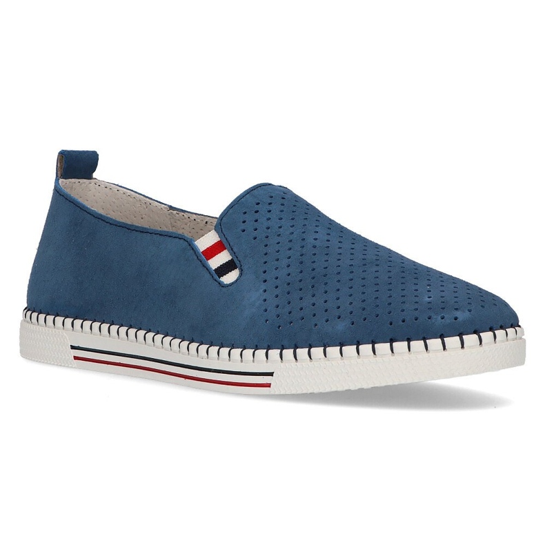 Scarpe in pelle FILIPPO DP1272/21 Bl blu