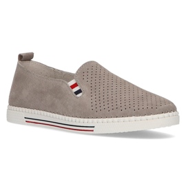 Scarpe in pelle FILIPPO DP1272/21 Gr grigio