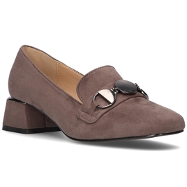 Scarpe con tacco FILIPPO DP2097/22 Gr grigio