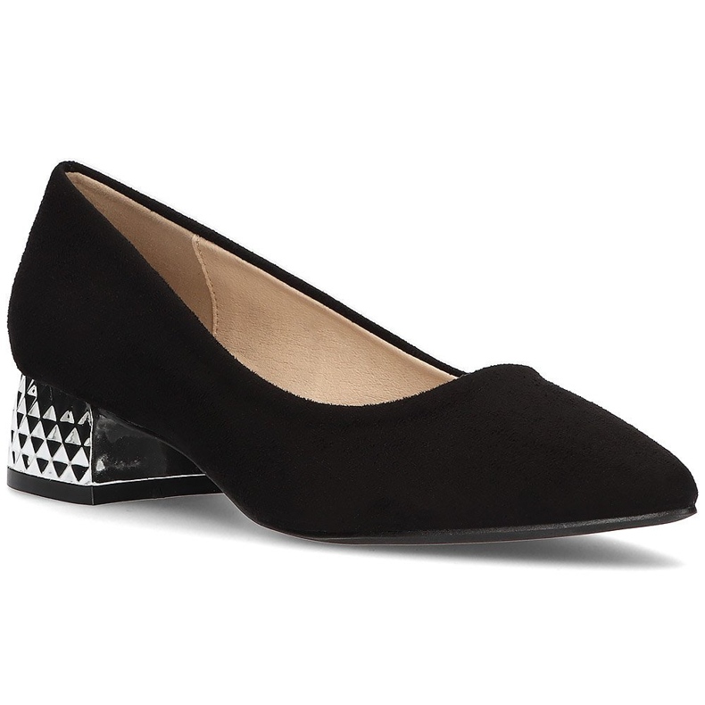 FILIPPO DP2101/21 Bk tacco alto nero
