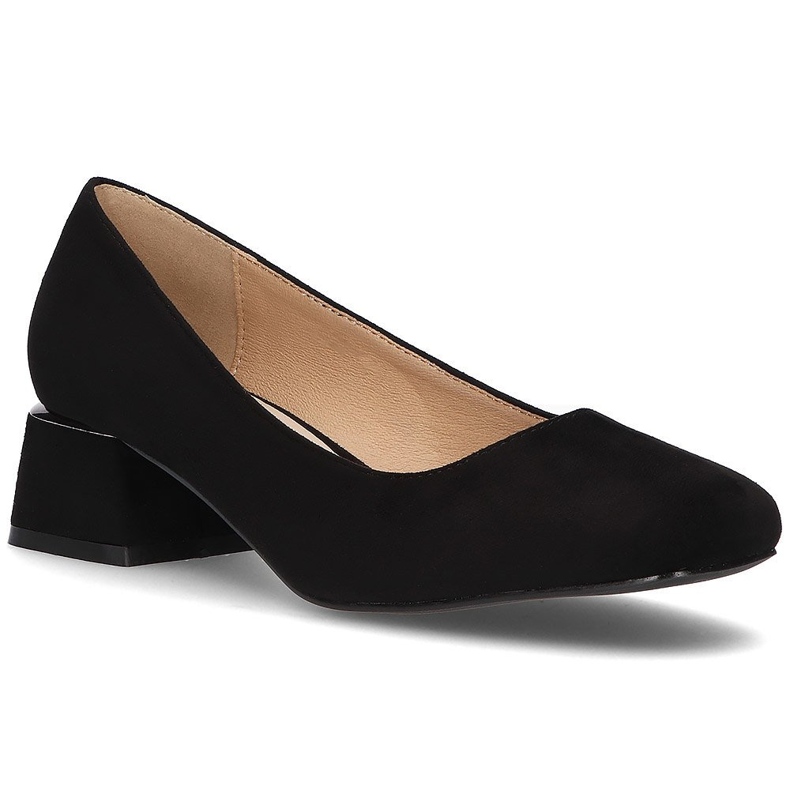 FILIPPO DP2096/22 Bk tacco alto nero