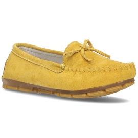 Mocassini in pelle Filippo DP1204/21 Yl giallo