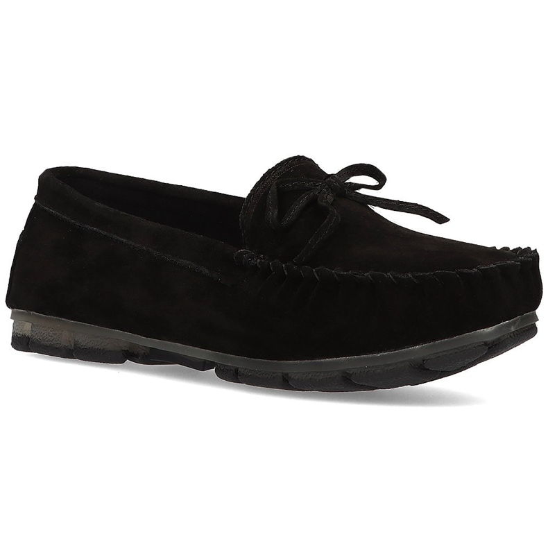 Mocassini in pelle Filippo DP1204/21 Bk nero