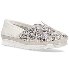 Scarpa in pelle Filippo DP2147/21 Wh bianca multicolore