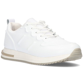 Sneakers sportive in pelle Filippo DP2017 / 21 Wh bianco