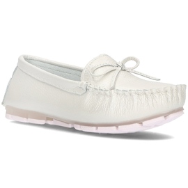 Mocassini in pelle Filippo DP004/21 Wh bianco