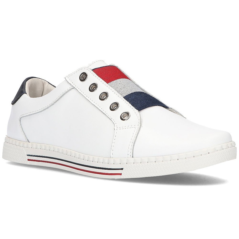Scarpa in pelle Filippo DP2155/21 Wh bianca