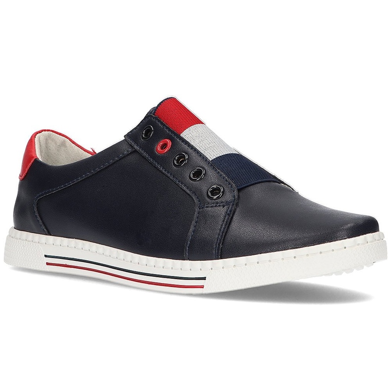 Scarpa in pelle Filippo DP2155/21 Nv blu navy