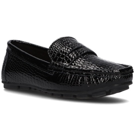 Mocassino in pelle Filippo DP2139/21 Bk nero