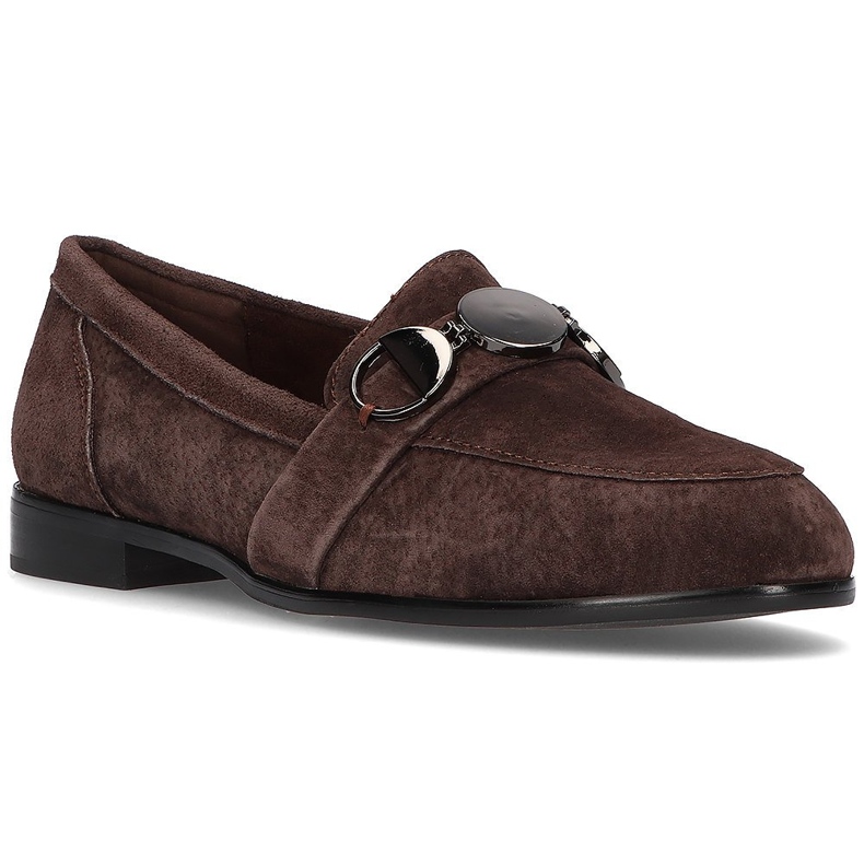 Mocassini in pelle Filippo DP2148/21 Br marrone