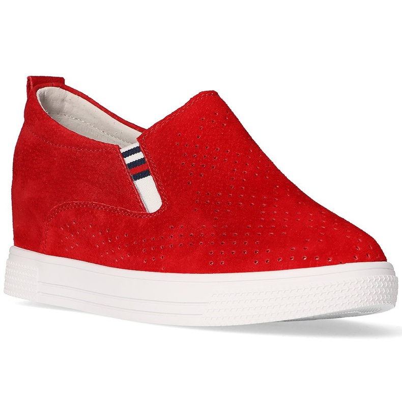 Scarpa rossa Filippo DP1356/21 Rd in pelle rosso
