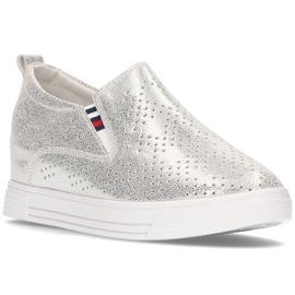 Scarpe in pelle Filippo DP1356/21 Si argento