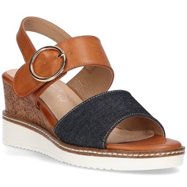 Sandali marroni Filippo DS2077 / 21 Br De marrone