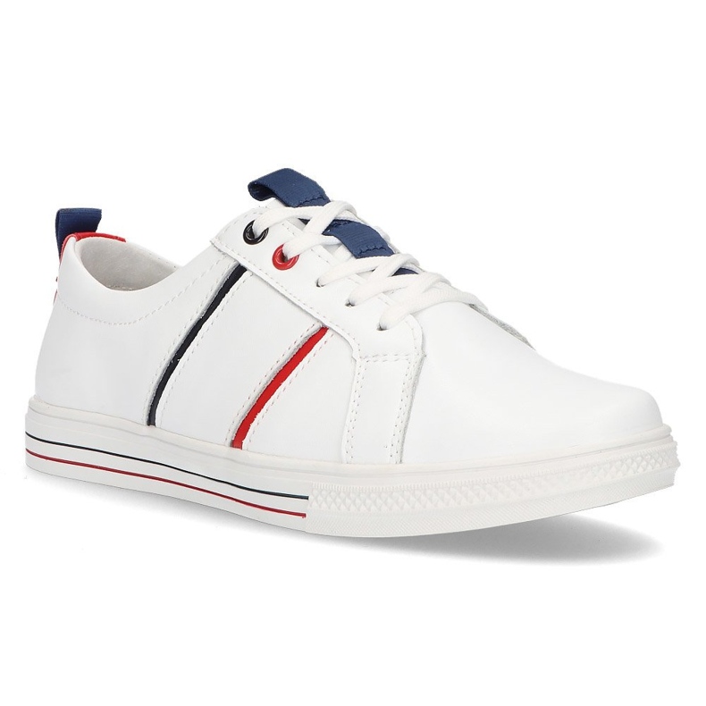 Scarpa in pelle Filippo DP2045/21 Wh bianca