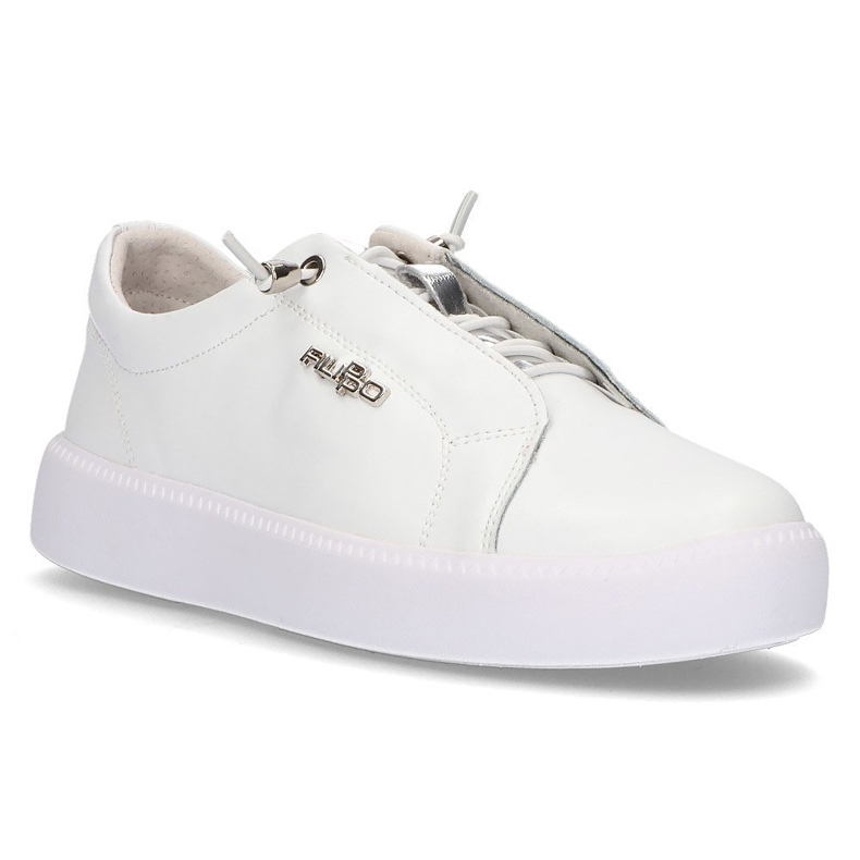 Scarpa in pelle Filippo DP2041/21 Wh bianca