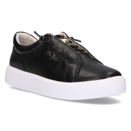 Scarpe in pelle Filippo DP2041/21 Bk nero