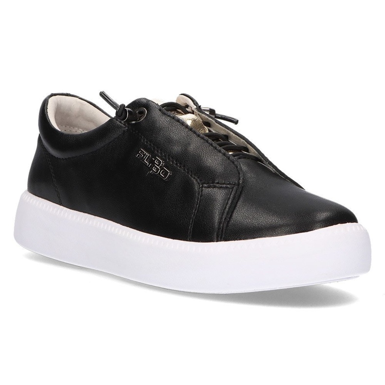 Scarpe in pelle Filippo DP2041/21 Bk nero