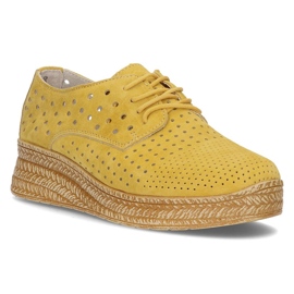 Scarpe in pelle Filippo DP2162/21 Yl giallo