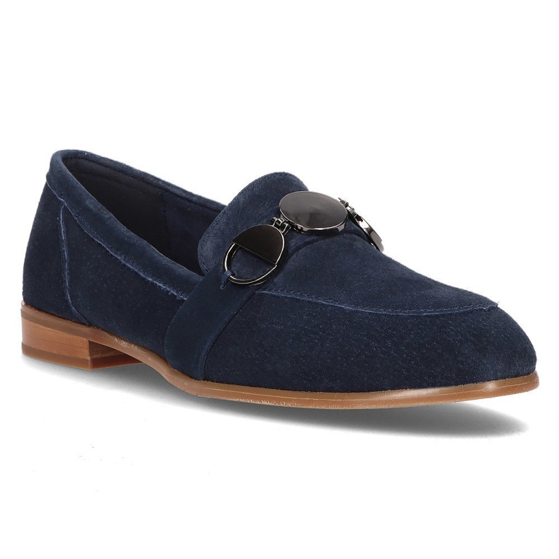 Mocassini in pelle Filippo DP2148/21 Nv blu navy