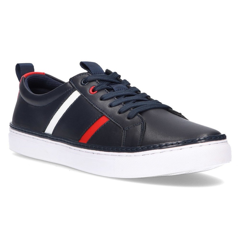 Scarpa in pelle Filippo MP2146/21 Nv blu navy