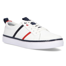Scarpe in pelle Filippo MP2146 / 21 Wh bianco