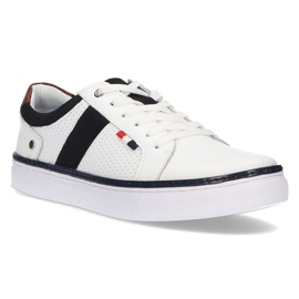 Scarpa in pelle Filippo MP2330 / 21 Wh bianca