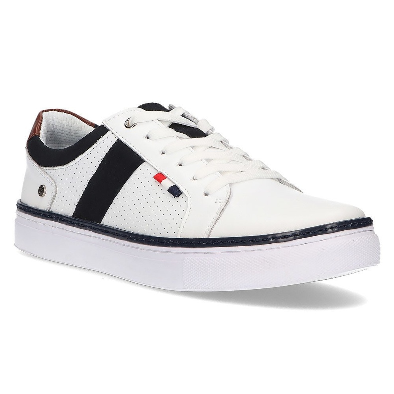 Scarpa in pelle Filippo MP2330 / 21 Wh bianca