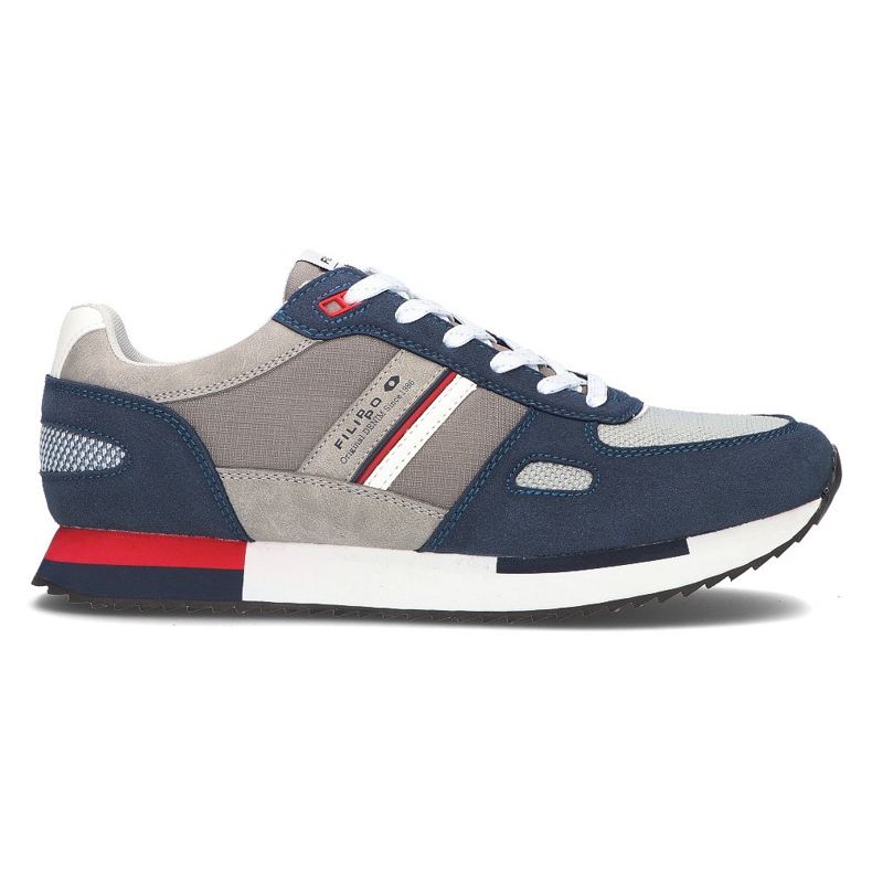 Scarpa Filippo MSP2129/21 Nv Gr grigio blu navy