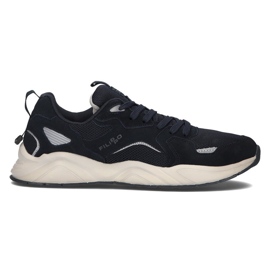 Sneakers in pelle Filippo MSP2119/21 Nv blu navy