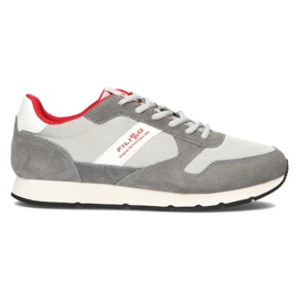 Scarpe in pelle Filippo MSP2117/21 Gr grigio