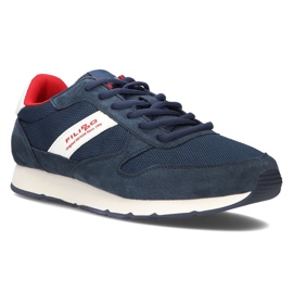 Scarpa in pelle Filippo MSP2117/21 Nv blu navy