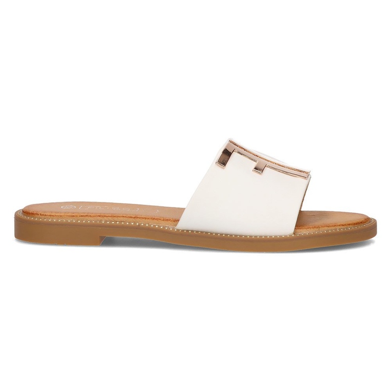 Ciabatte Filippo DK2103 / 21 Wh bianche bianca