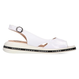 Sandali con zeppa Filippo DS2322 / 21 Wh bianco