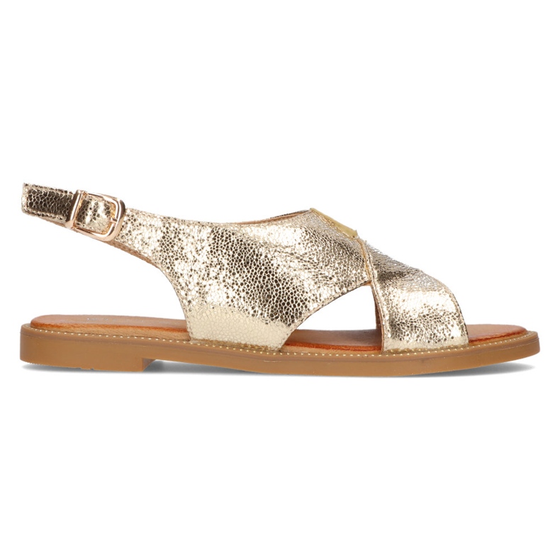 Filippo DS2104 / 21 Go sandali dorati d'oro