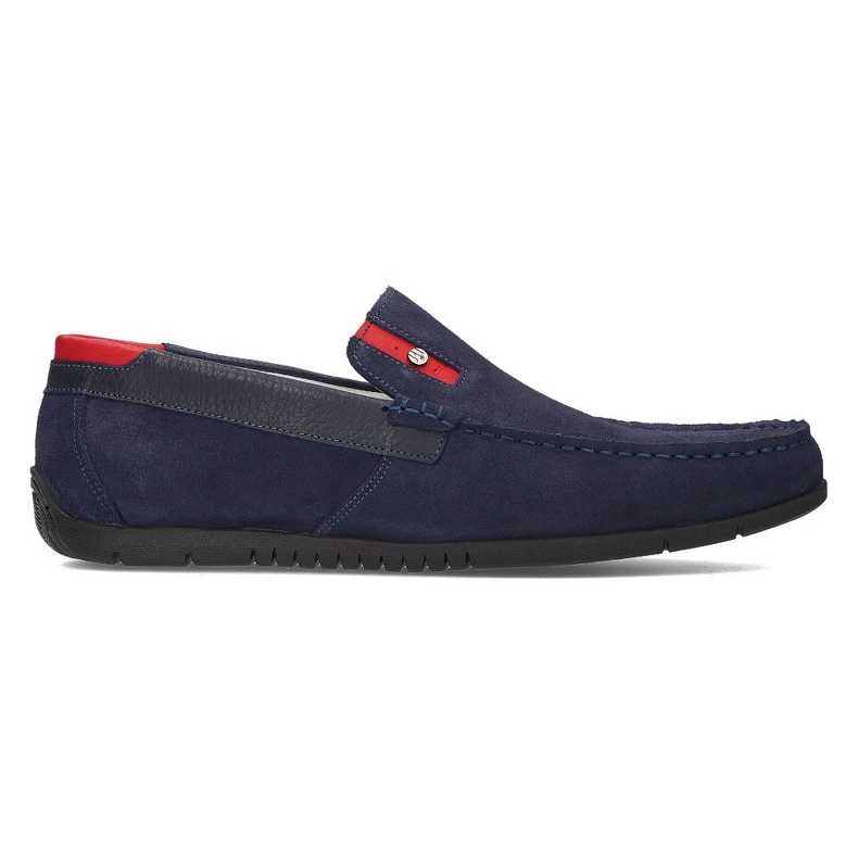 Mocassini in camoscio Filippo 5274-5 blu navy