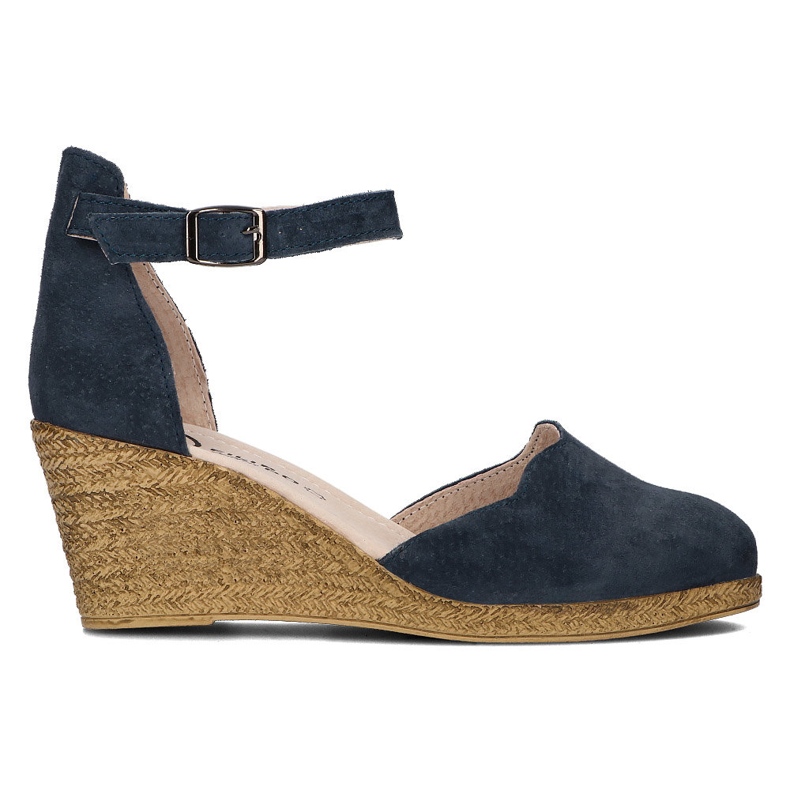 Sandali in pelle Filippo DS1394/21 Nv blu navy