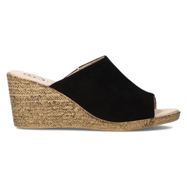 Ciabatte in pelle Filippo DK2143/21 Bk nere nero