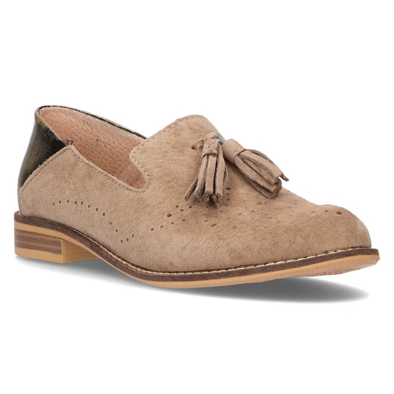 Mocassini in pelle Filippo DP2332/21 Be beige