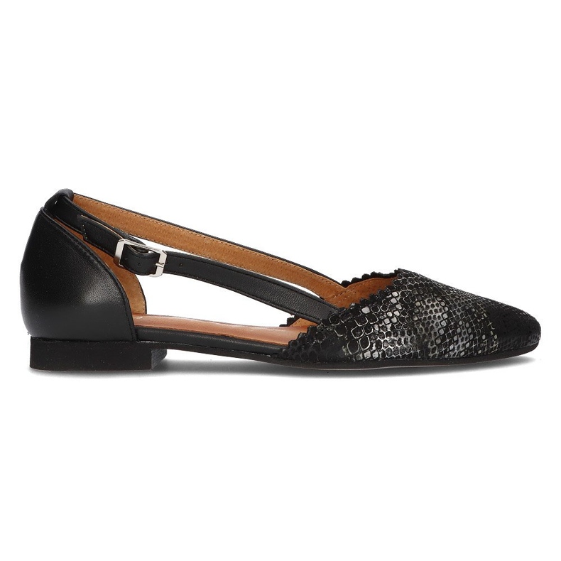 Scarpa in pelle Filippo 4972A nera nero