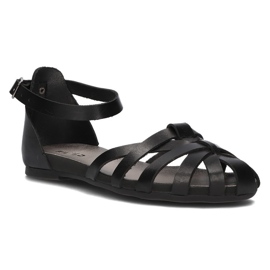 Sandali in pelle Filippo 40224 nero