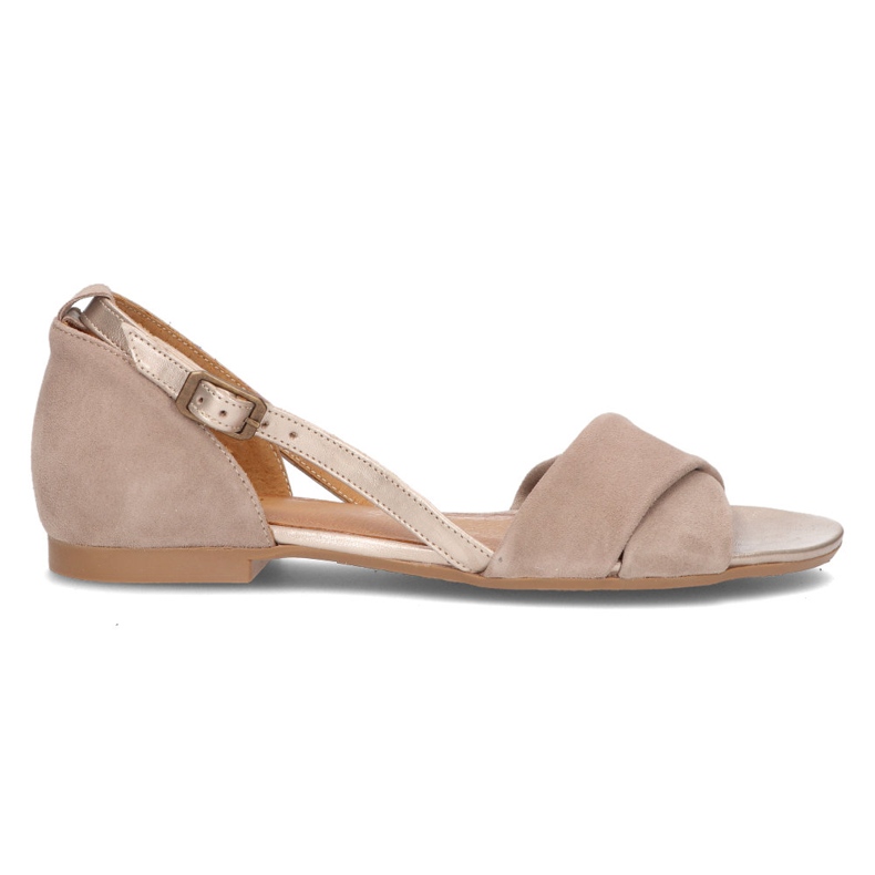 Sandali in pelle Filippo 04614-04/00-5 beige