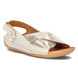 Sandali in pelle Filippo 00994-37/00-5 ecru
