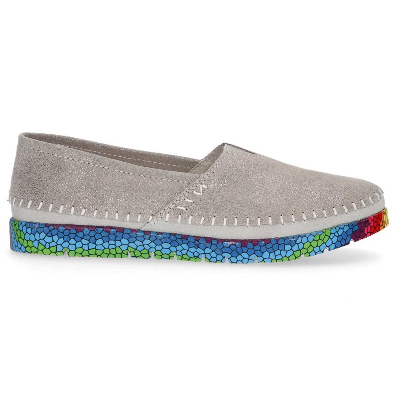 Scarpe in pelle Filippo DP1213/21 Si argento d'argento