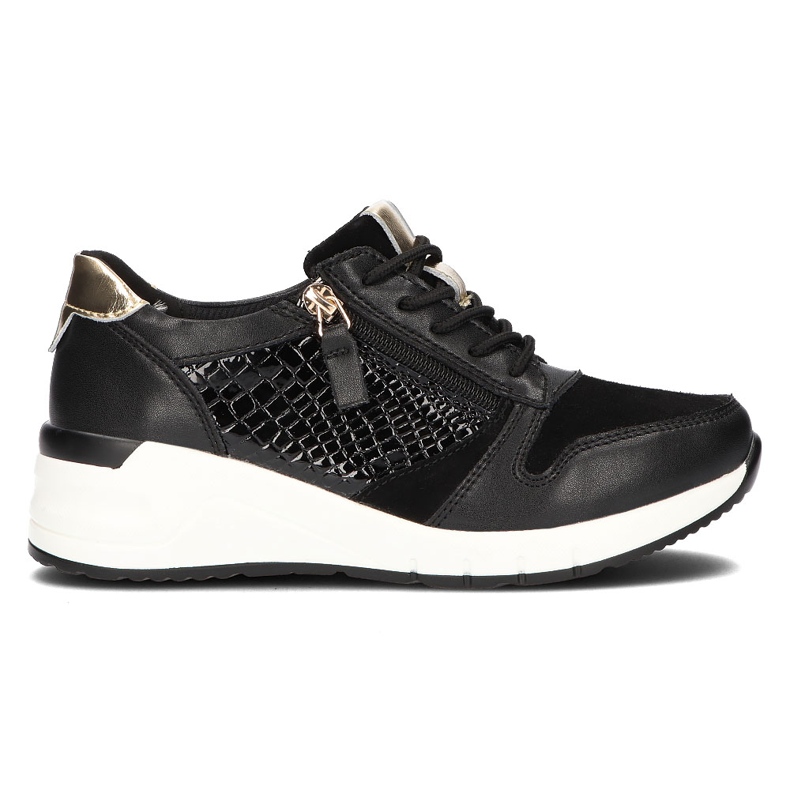 Sneakers in pelle Filippo DP2052/21 Bk nere nero