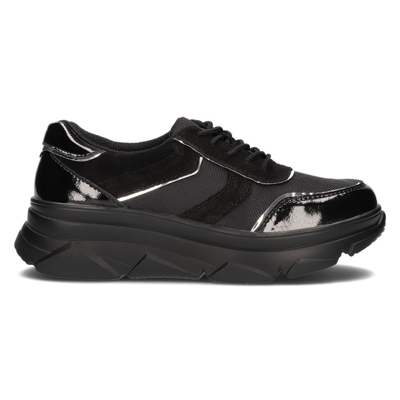 Sneakers stringate in pelle Filippo DP3178/21 Bk nere nero