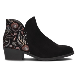 Filippo DBT1475/21 Bk stivali neri nero multicolore